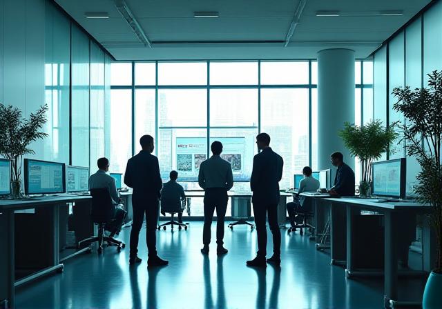 Team Amazonica Insights nel moderno ufficio di Roma